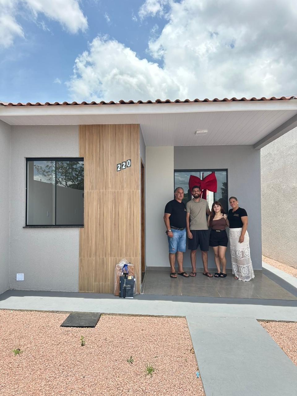 Casa construída pela Octa Construtora e Incorporadora em Ponta Grossa